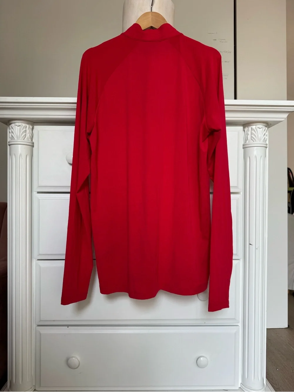 The North Face Men’s Quarter-Zip Pullover Red NWT